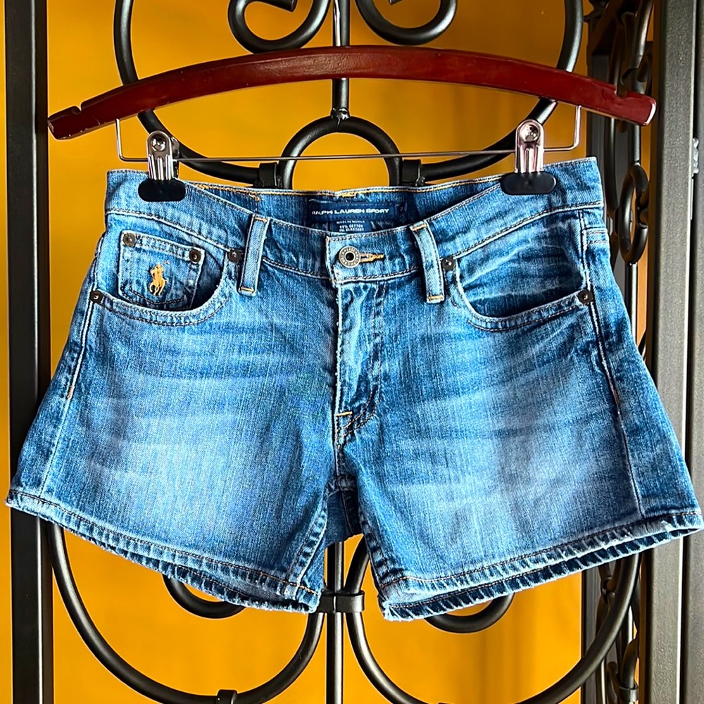 RALPH LAUREN SPORT JEAN SHORTS